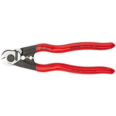 KNIPEX 7 - 1/2'' Wire Rope Cutters 95 61 190 KX9561-190